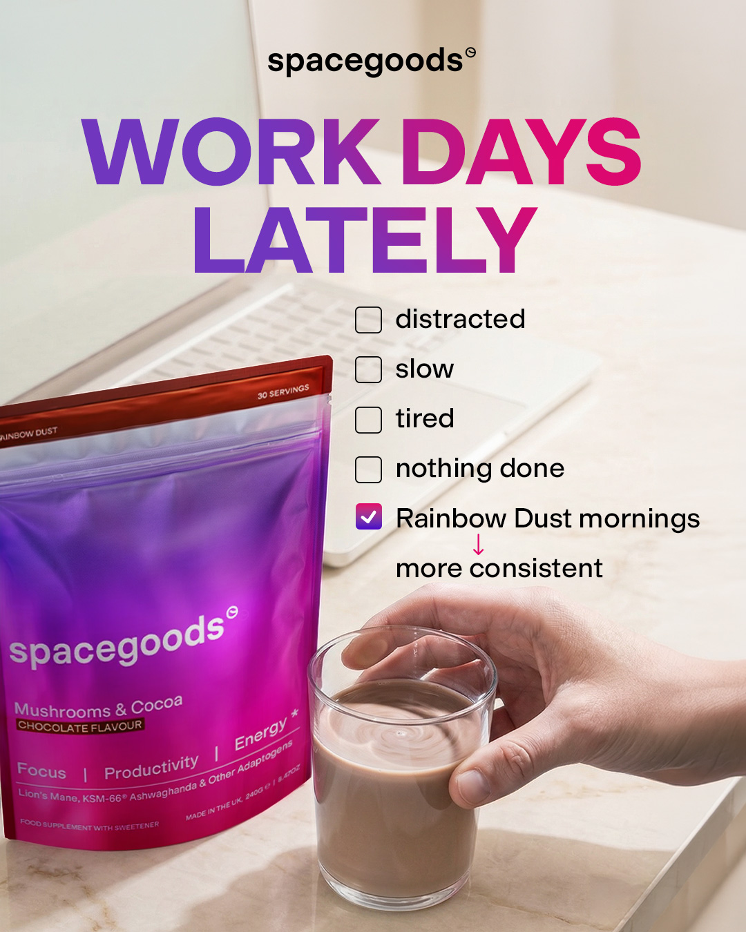Spacegoods Facebook ad