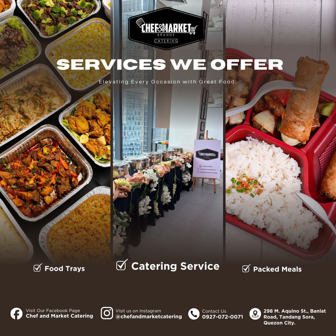 Chef & Market Catering Facebook ad
