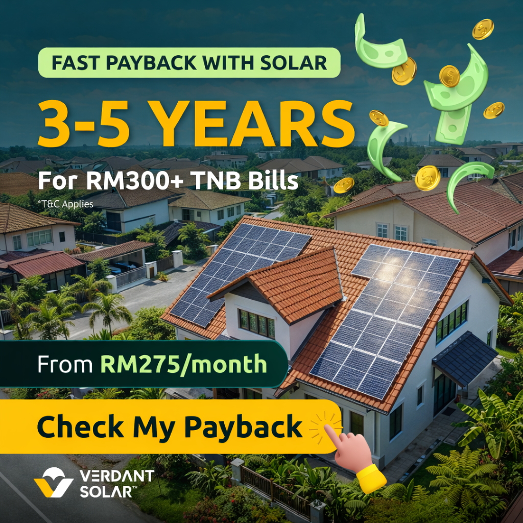 Verdant Solar Facebook ad: Right-sized solar systems