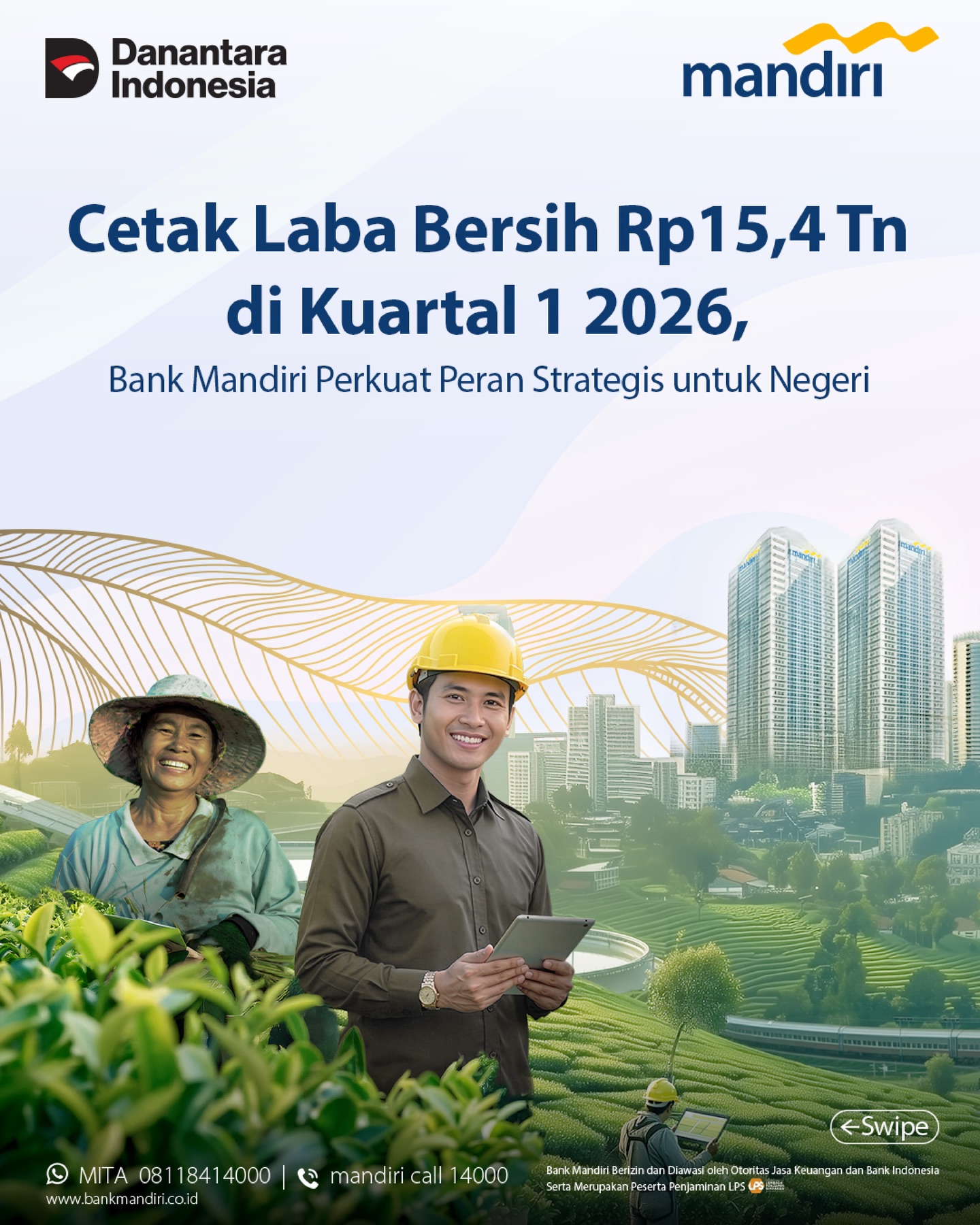 Bank Mandiri Facebook ad