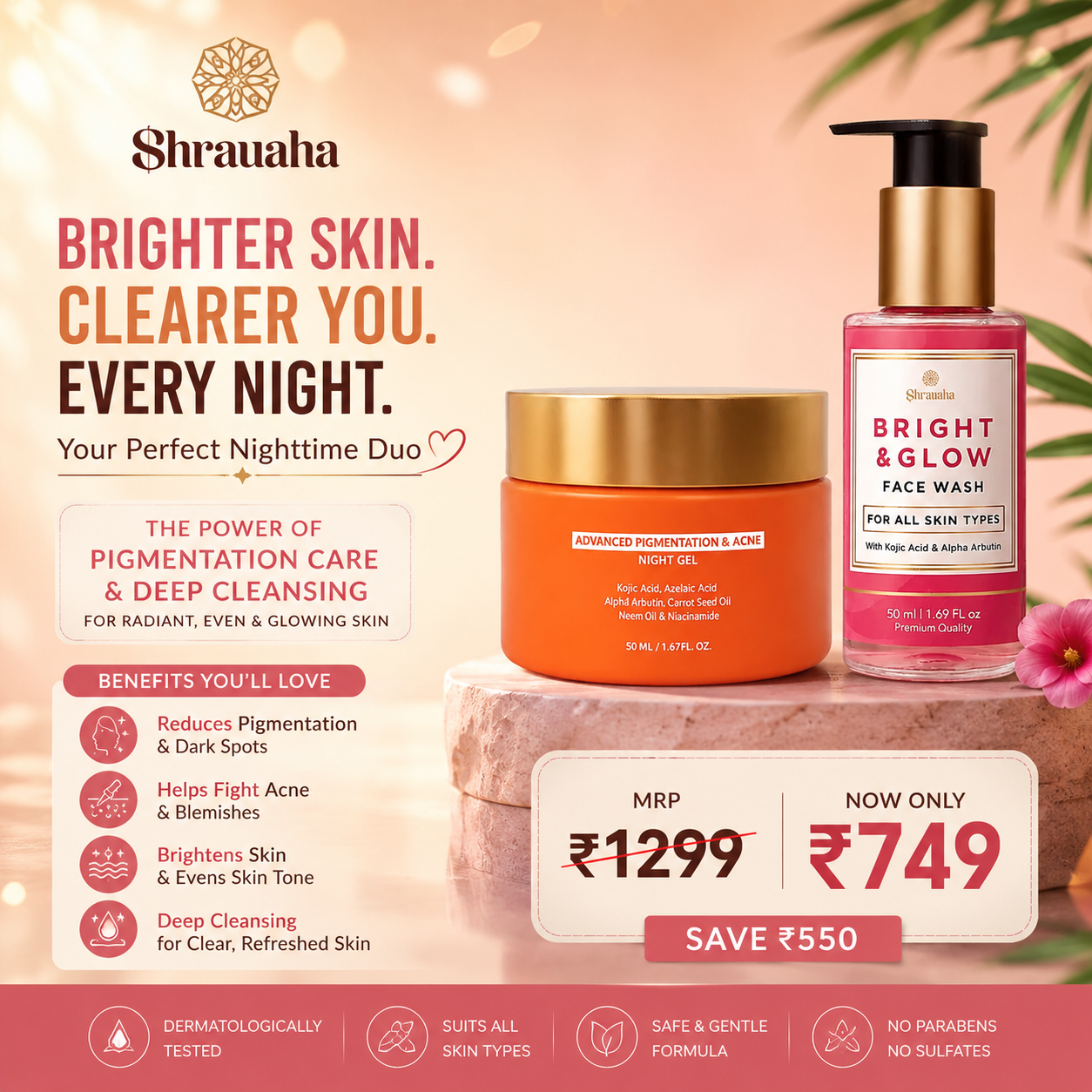 Shravahabeauty Facebook ad