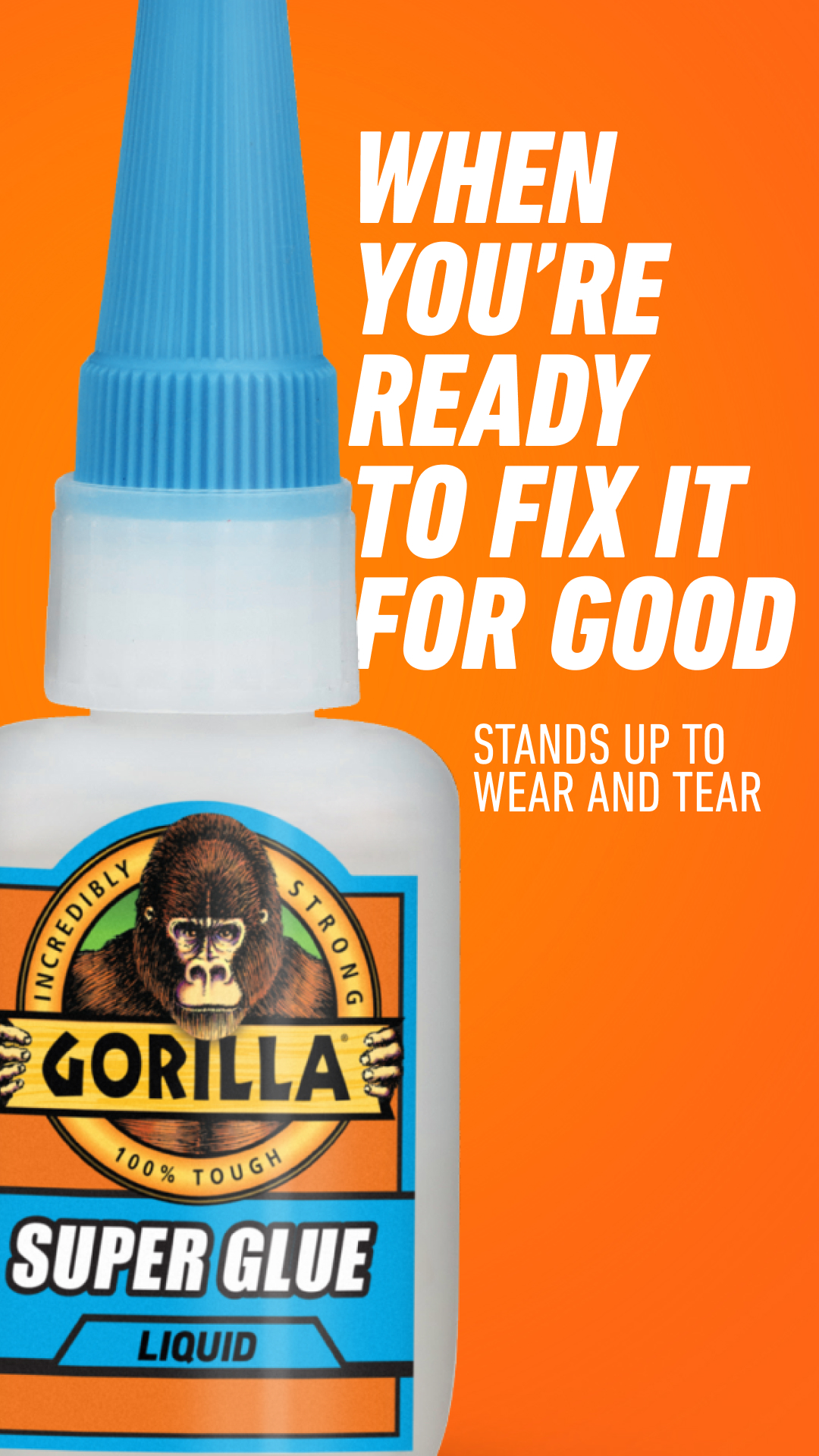 The Gorilla Glue Company Facebook ad