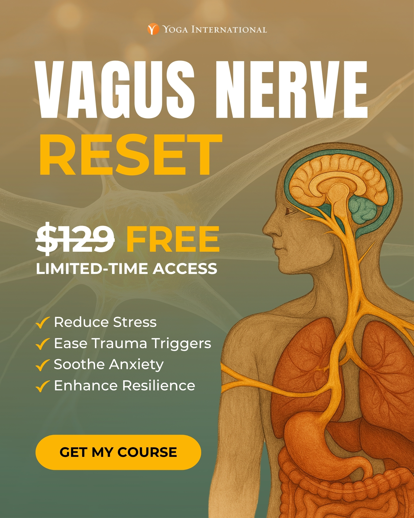 Yoga International Facebook ad