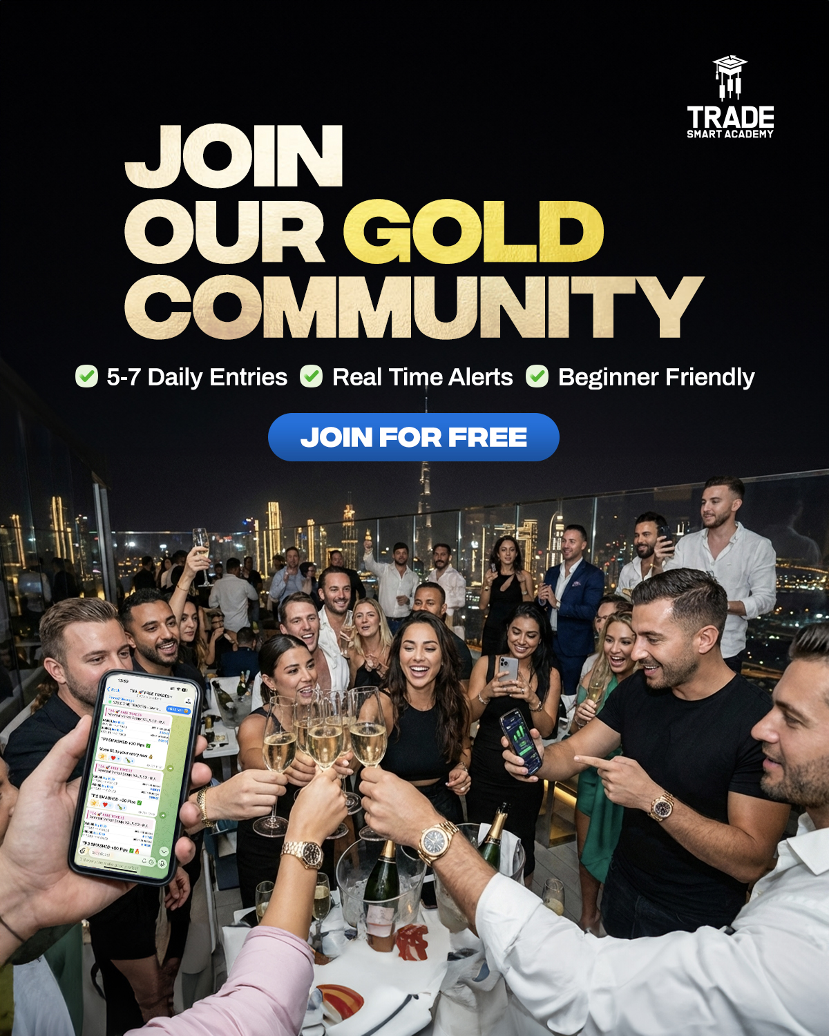 Trade Smart Academy Facebook ad