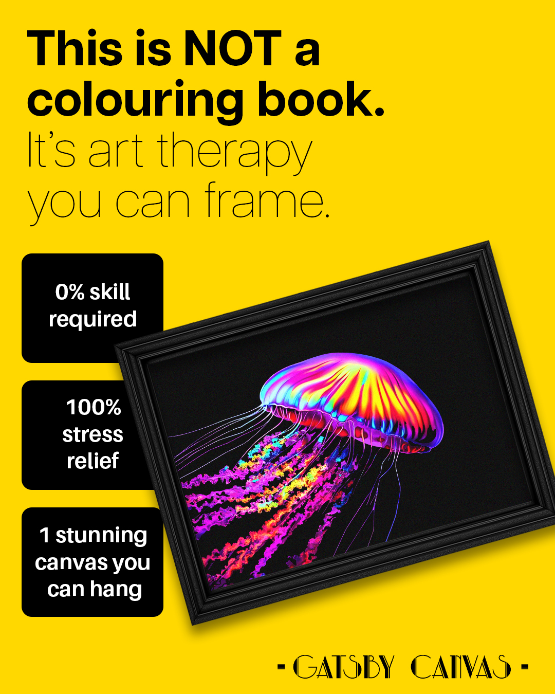 Gatsby Canvas Facebook ad