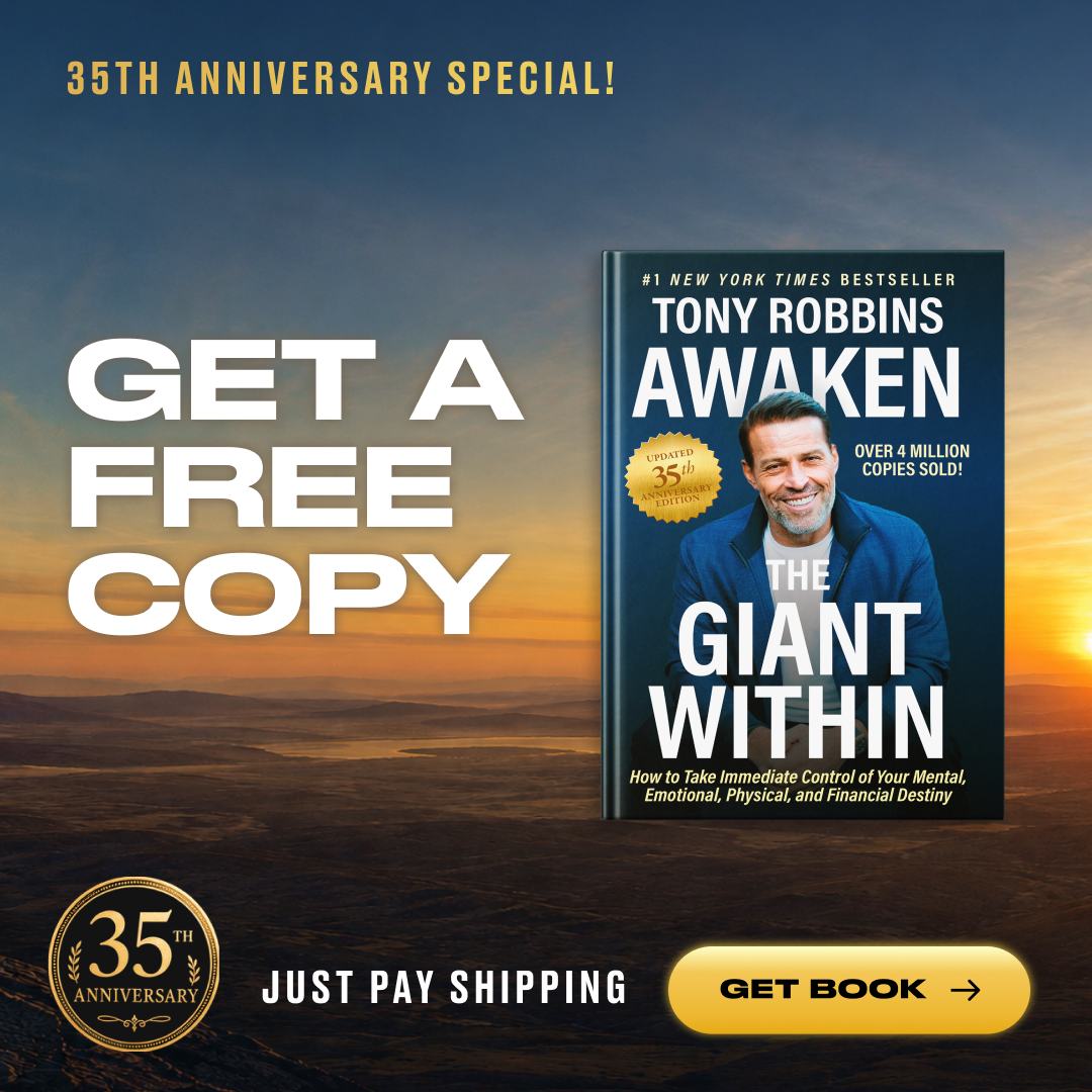 Tony Robbins Facebook ad