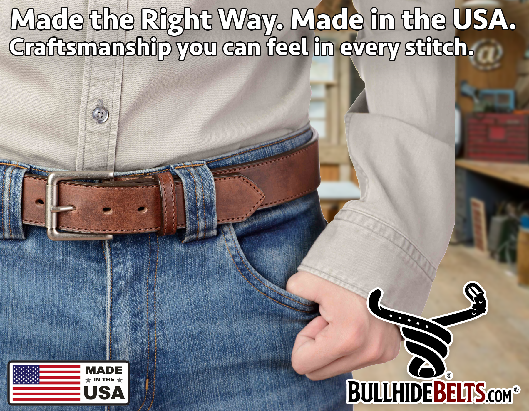 Bullhide Belts Facebook ad from Jun 4, 2026