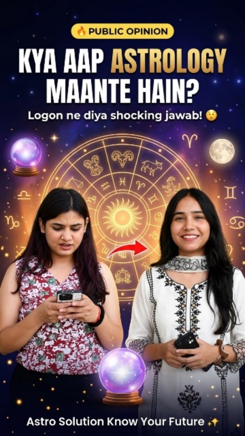Astro Solution - Talk to Astrologer Facebook ad: Kya aap astrology mein believe karte hain?