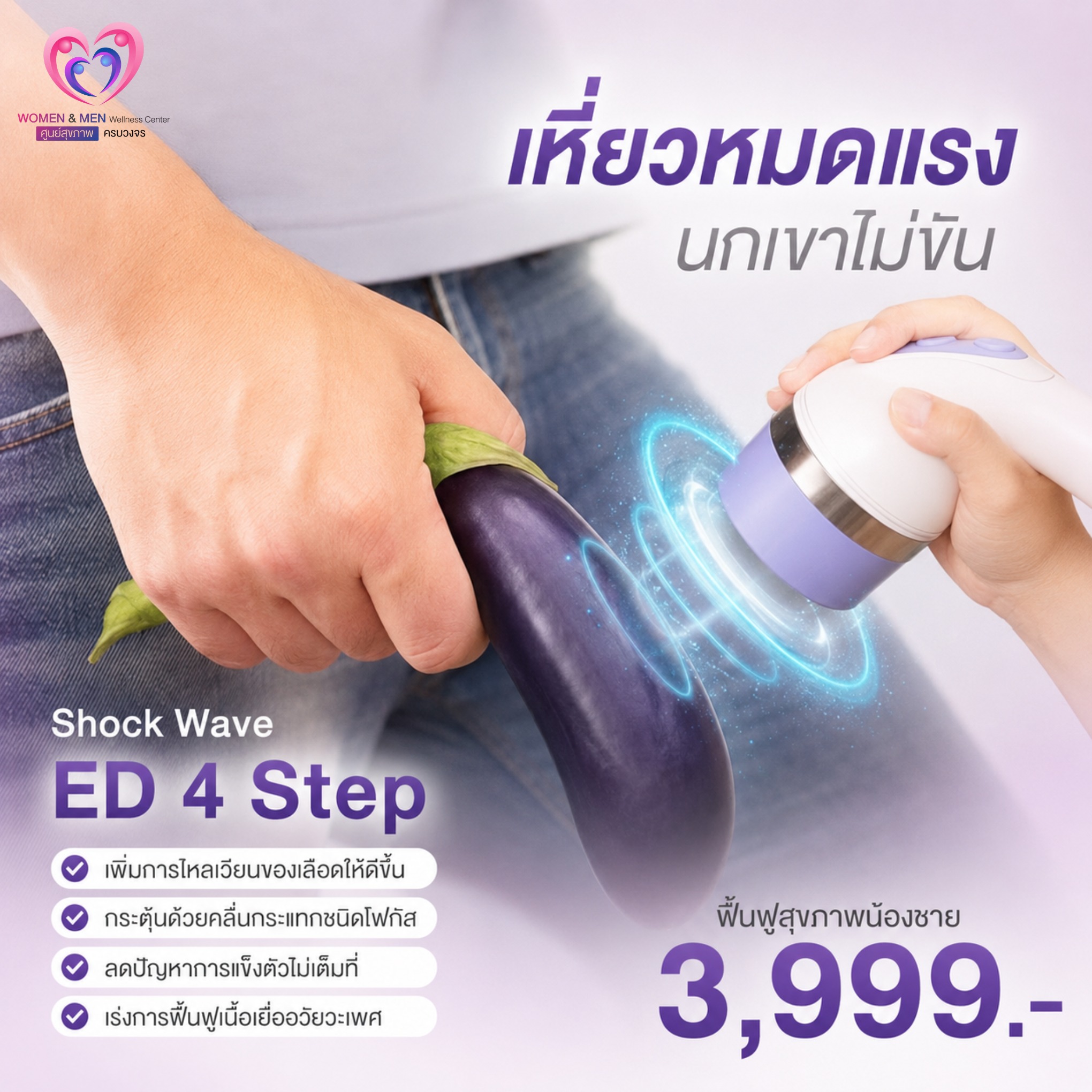 Women & Men wellness center ศูนย์สุขภาพครบวงจร Facebook ad