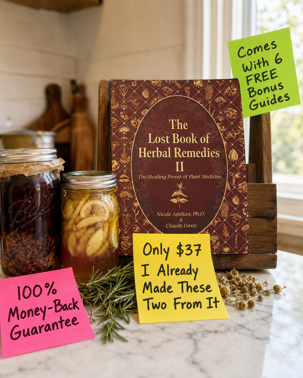 The Lost Book of Herbal Remedies Facebook ad