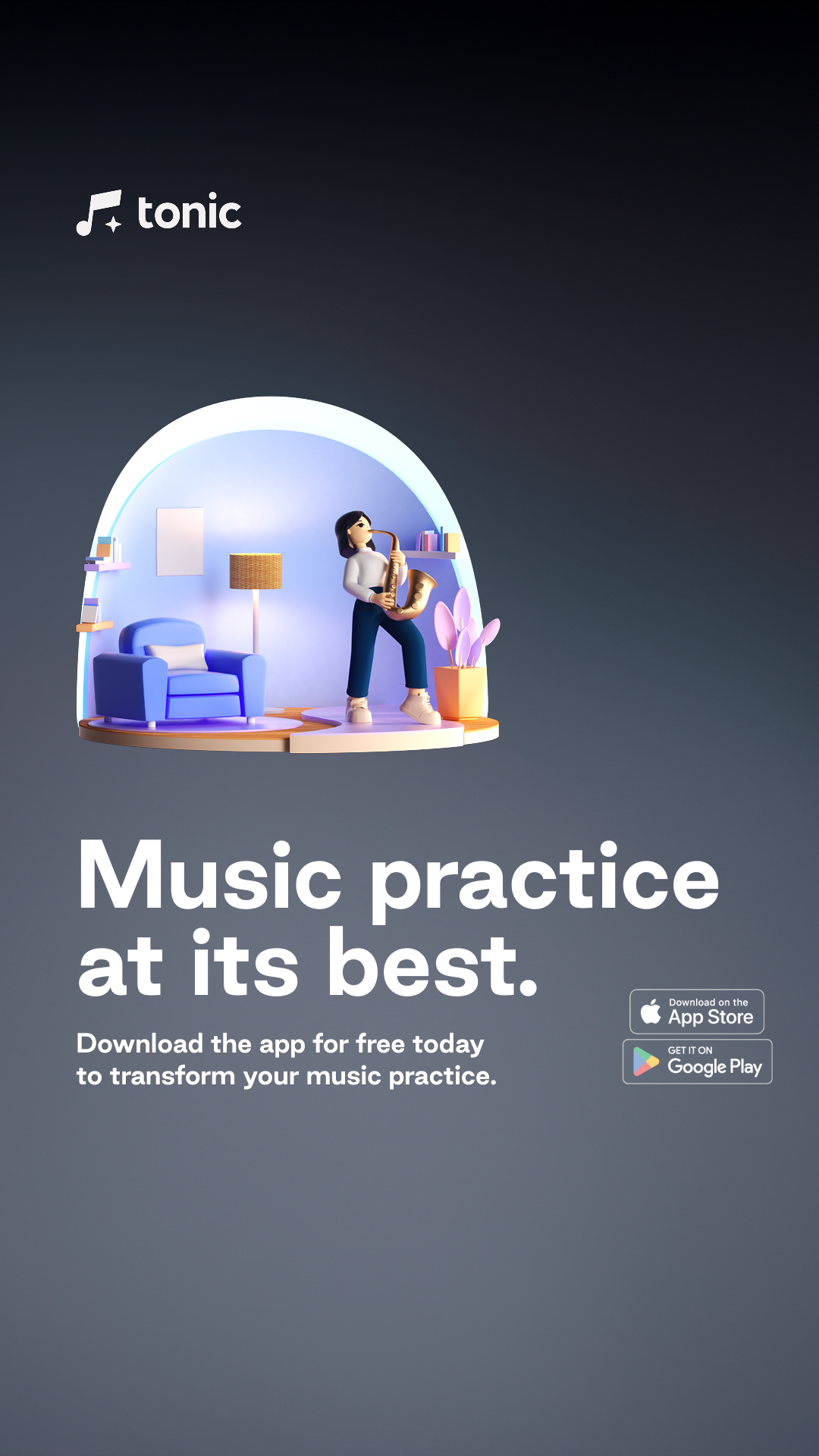 Tonic App Facebook ad from Apr 14, 2026