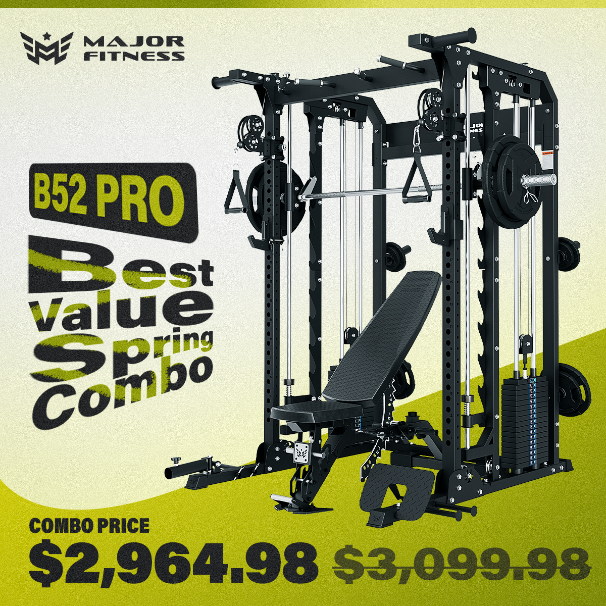 Major Fitness Facebook ad
