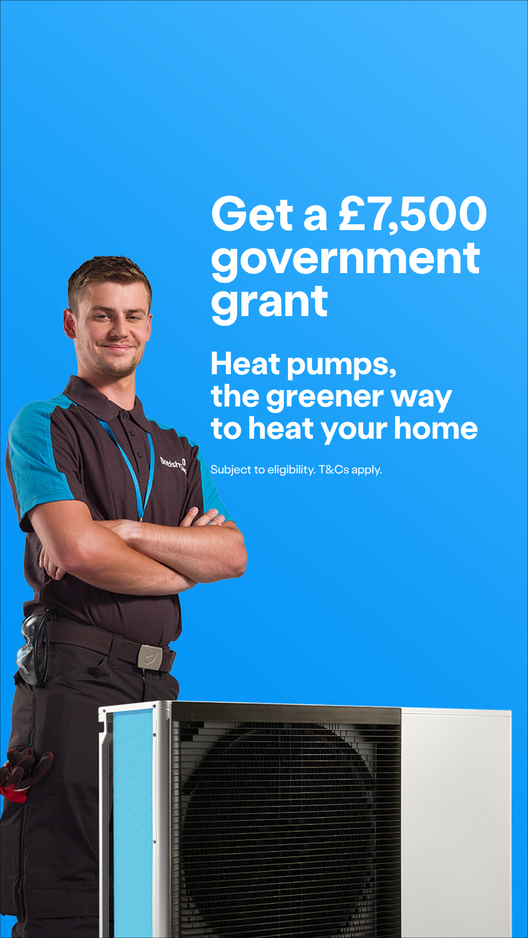 British Gas Facebook ad