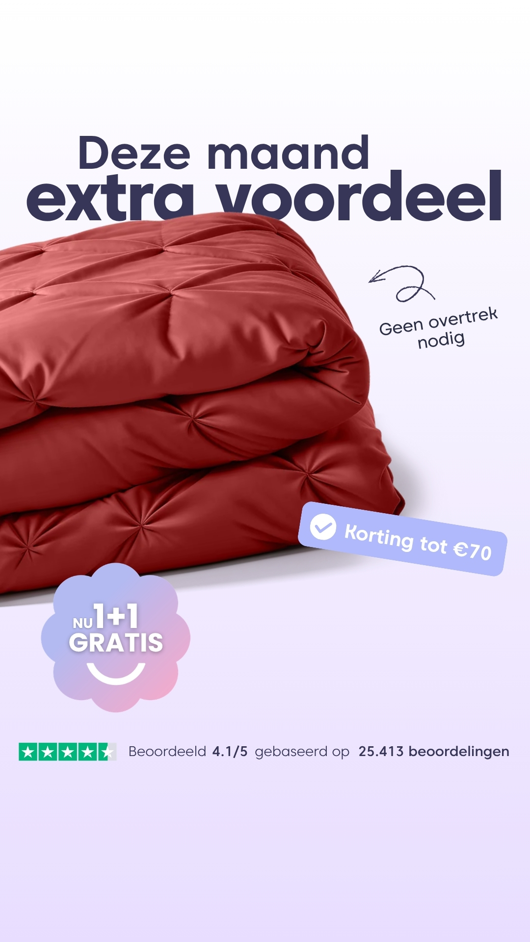 HappyBed Facebook ad