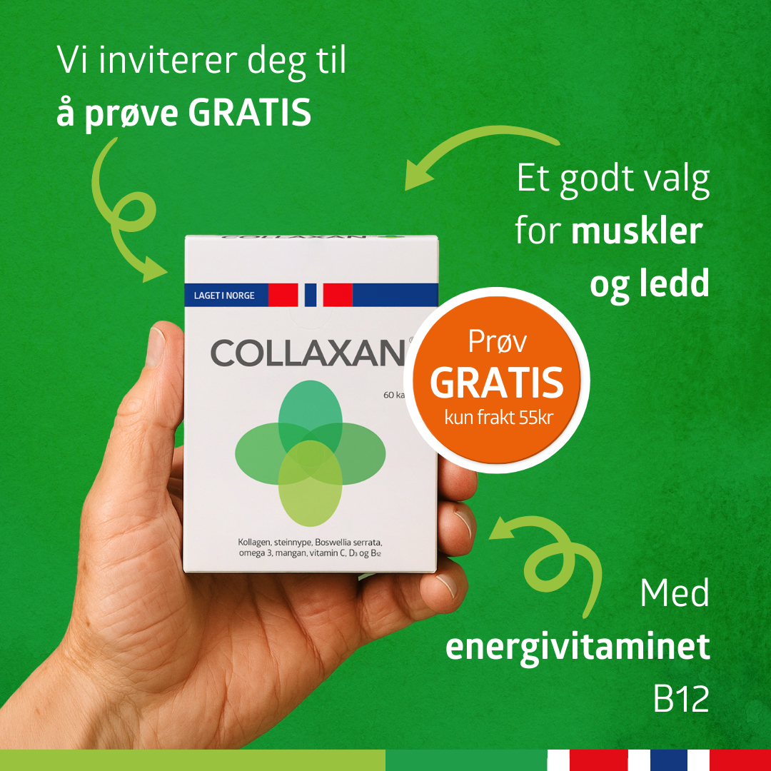 Collaxan Facebook ad: Et godt valg for ledd og muskler