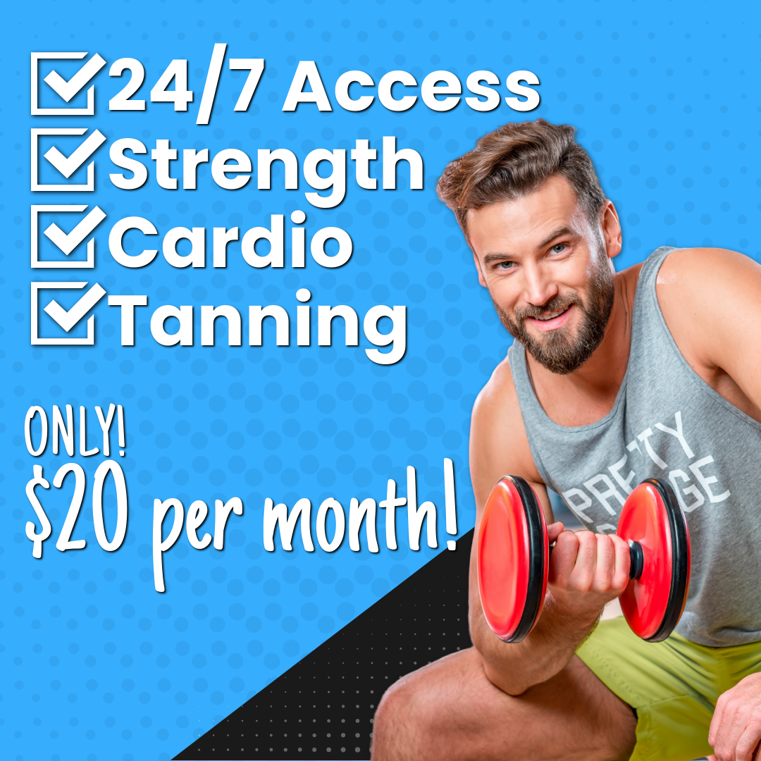 Atoka Fitness Center Facebook ad: This is your sign to get that gym…