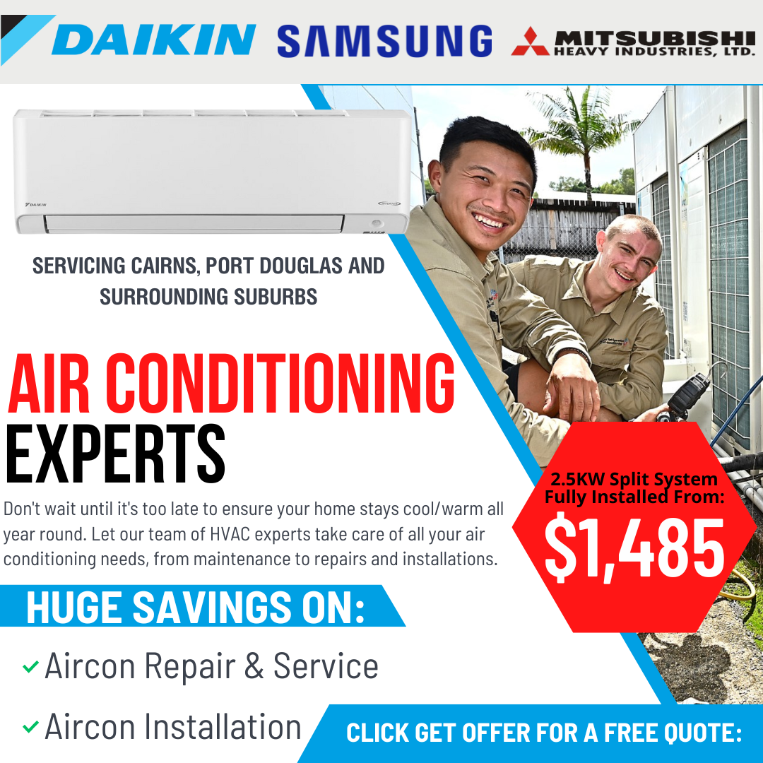 Industry Refrigeration and Air Conditioning Facebook ad: AIRCON SALE ON NOW