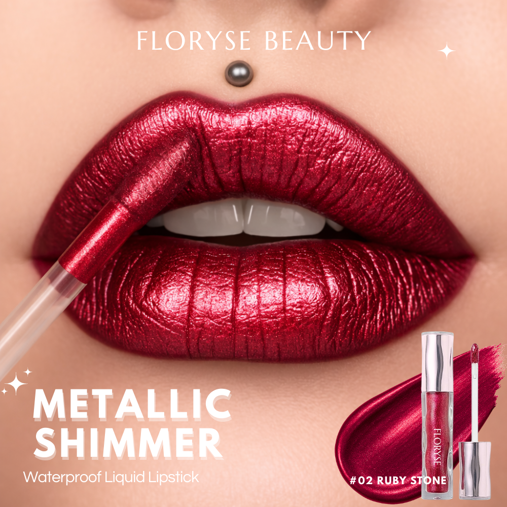 Floryse.Beauty Facebook ad: Retro Scarlet Glow