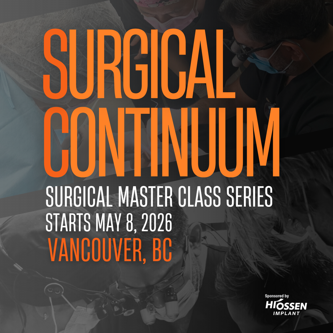 Hiossen Implant Canada Facebook ad: Implant Live Surgery Mentorship - May 2026