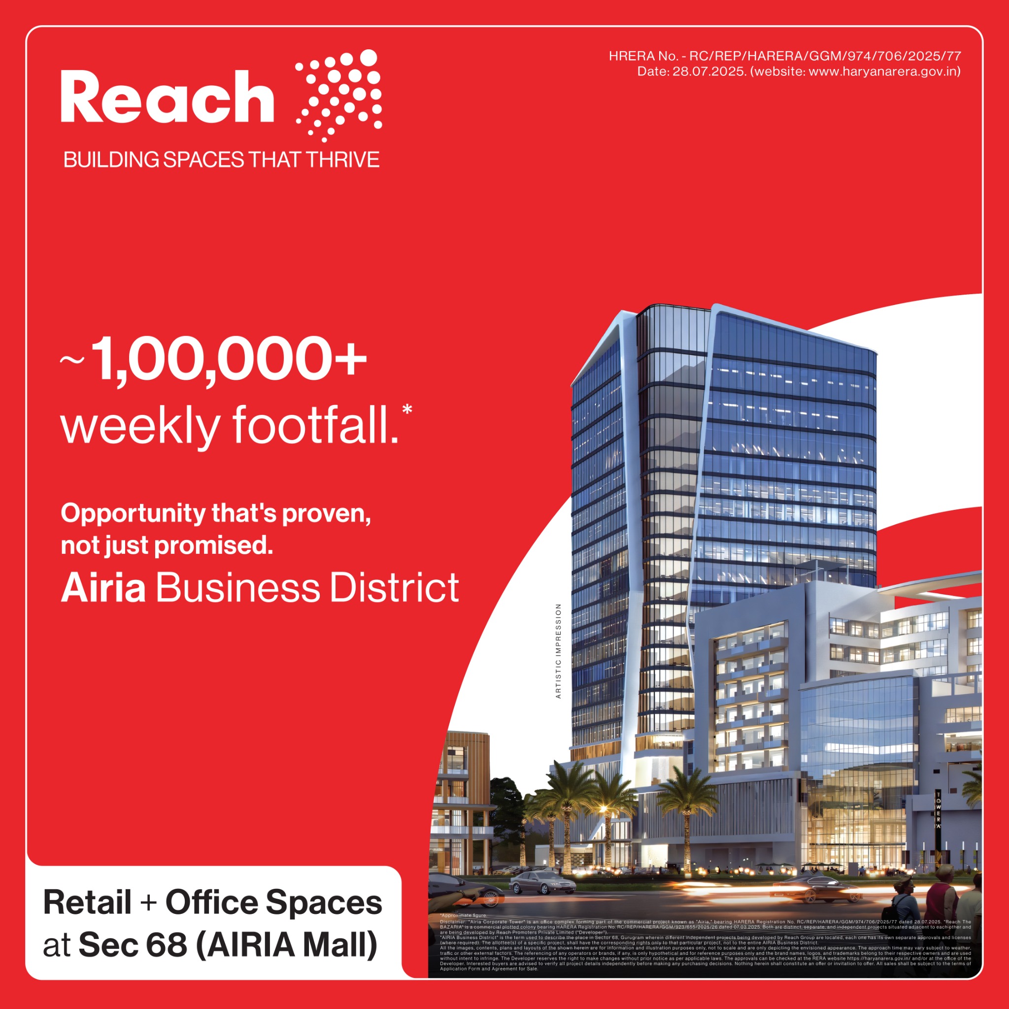 Reach Group Facebook ad from May 31, 2026