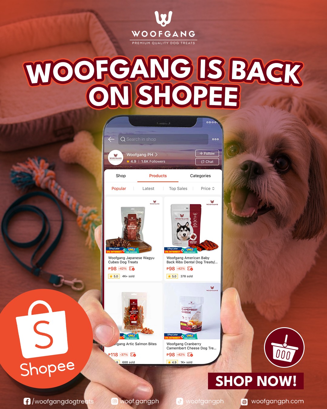 Woofgang Facebook ad