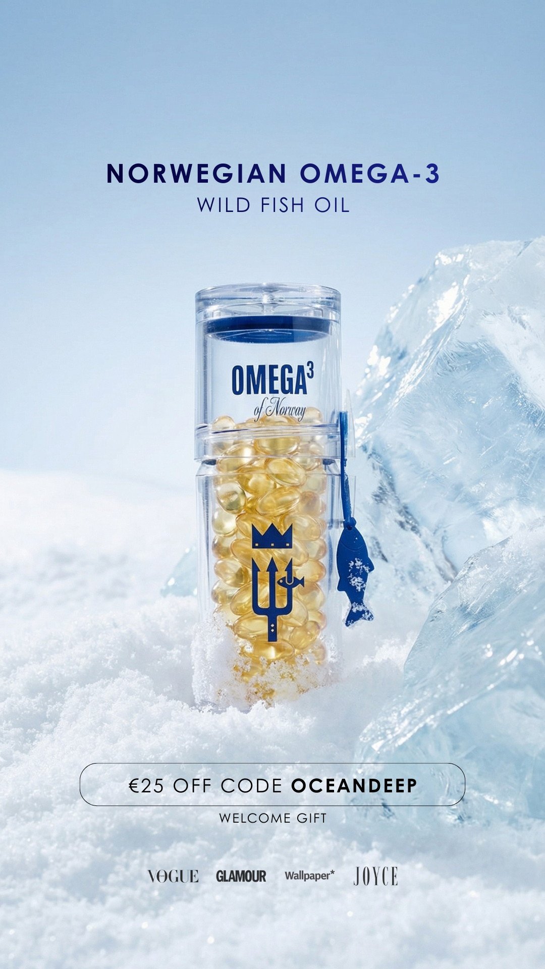 NORWAY OMEGA Facebook ad from Feb 11, 2026