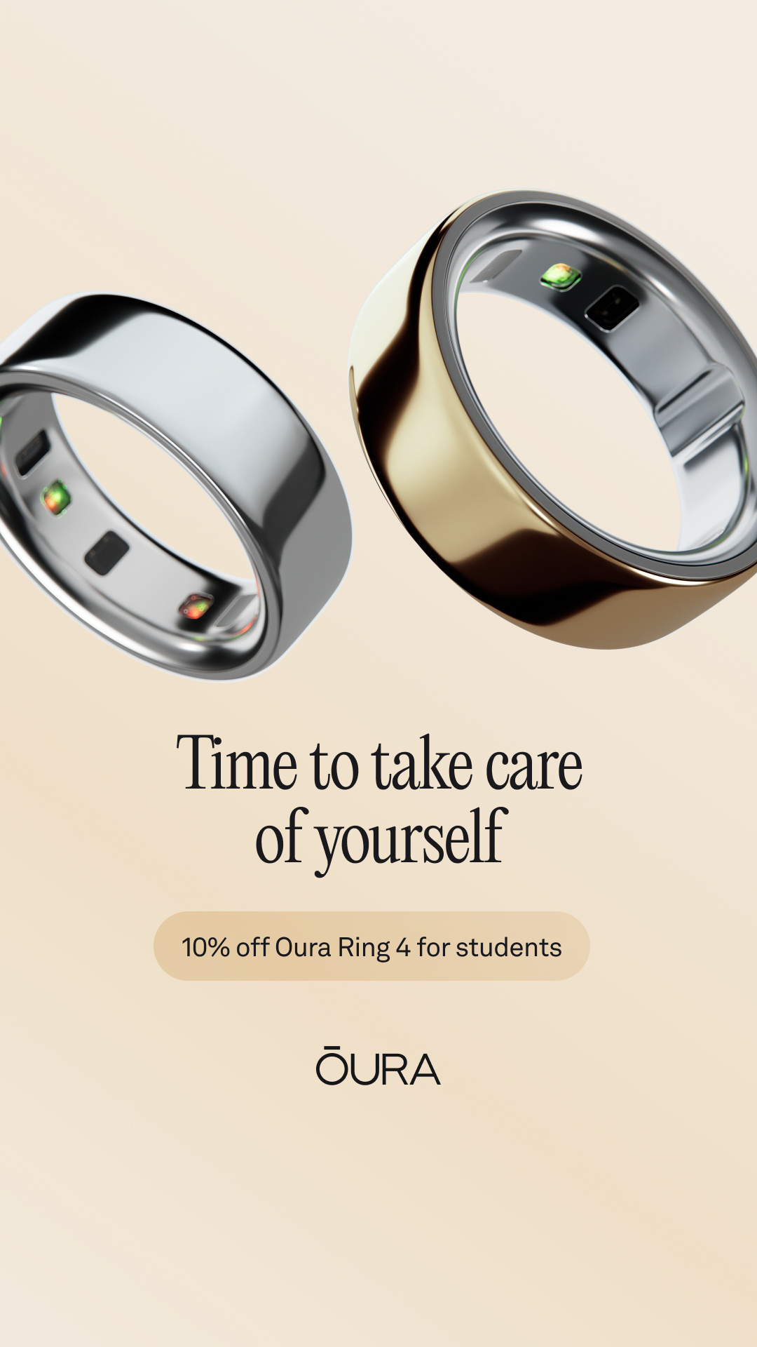 ŌURA Facebook ad