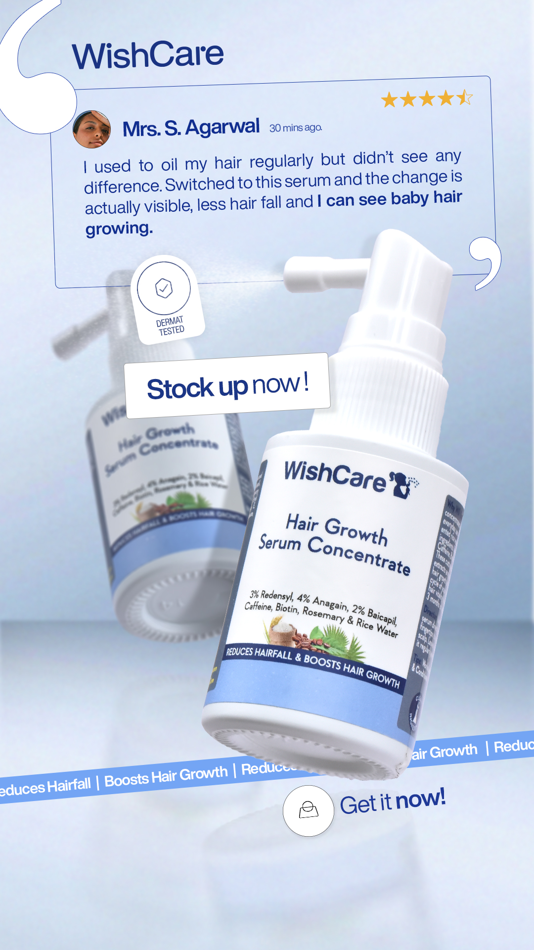 WishCare Facebook ad