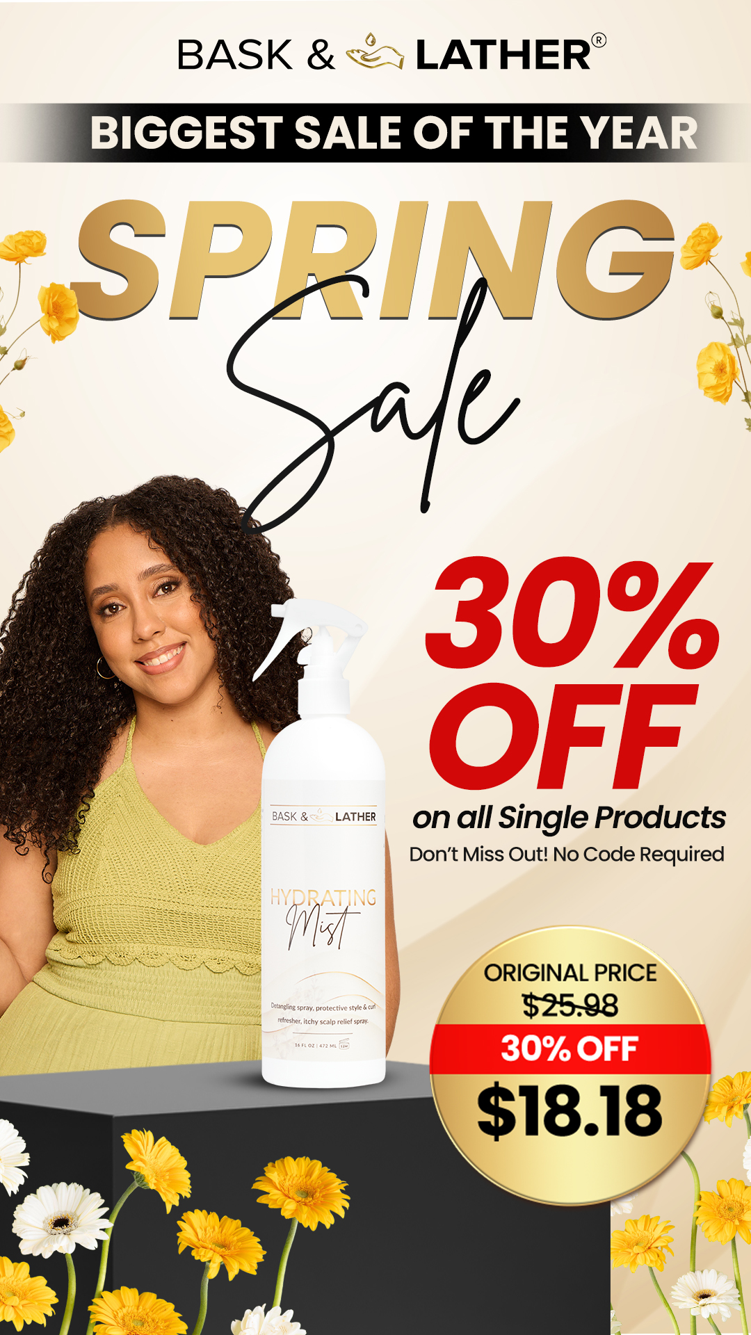 Bask & Lather Co Facebook ad