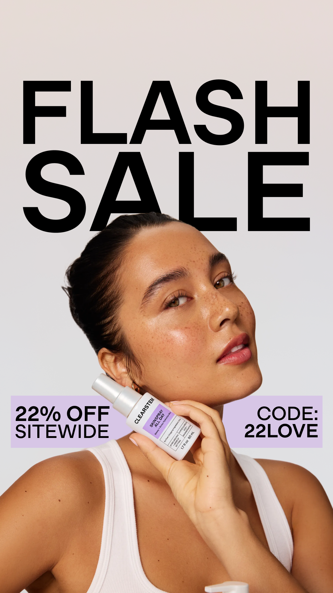 CLEARSTEM Skincare Facebook ad