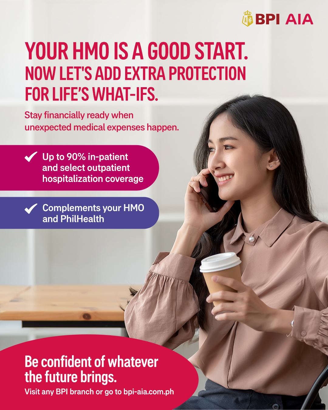 BPI AIA Life Assurance Corp. Facebook ad