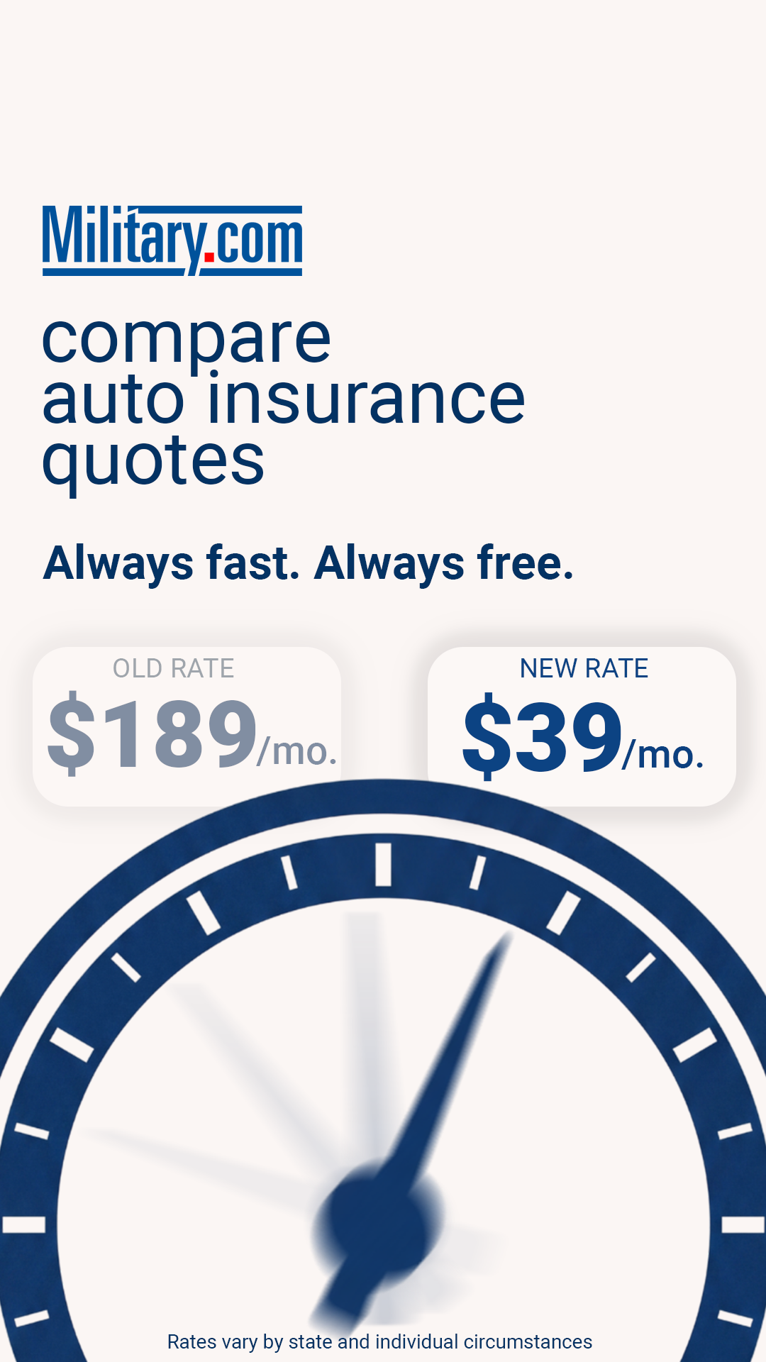 Military.com Facebook ad