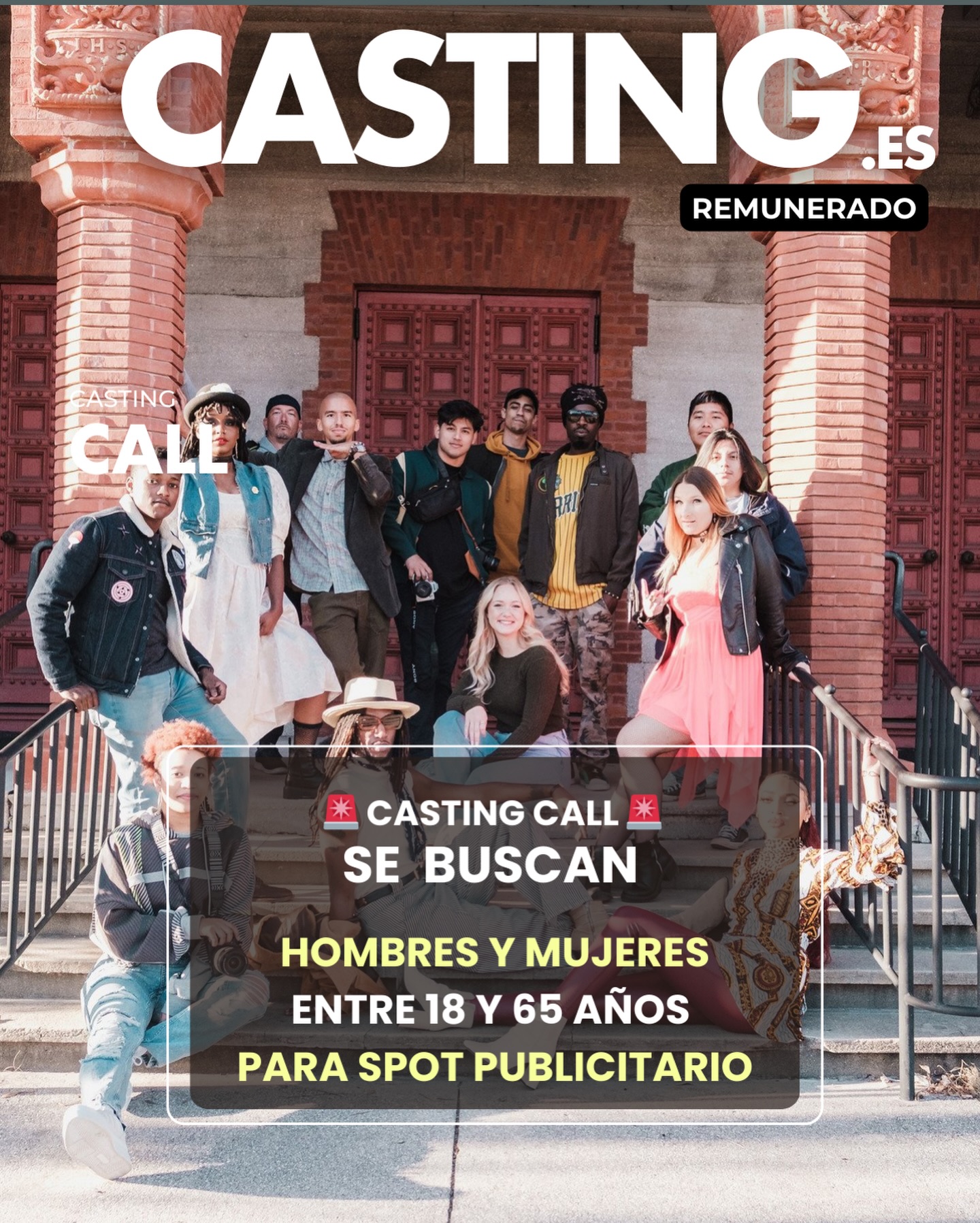 casting.es Facebook ad