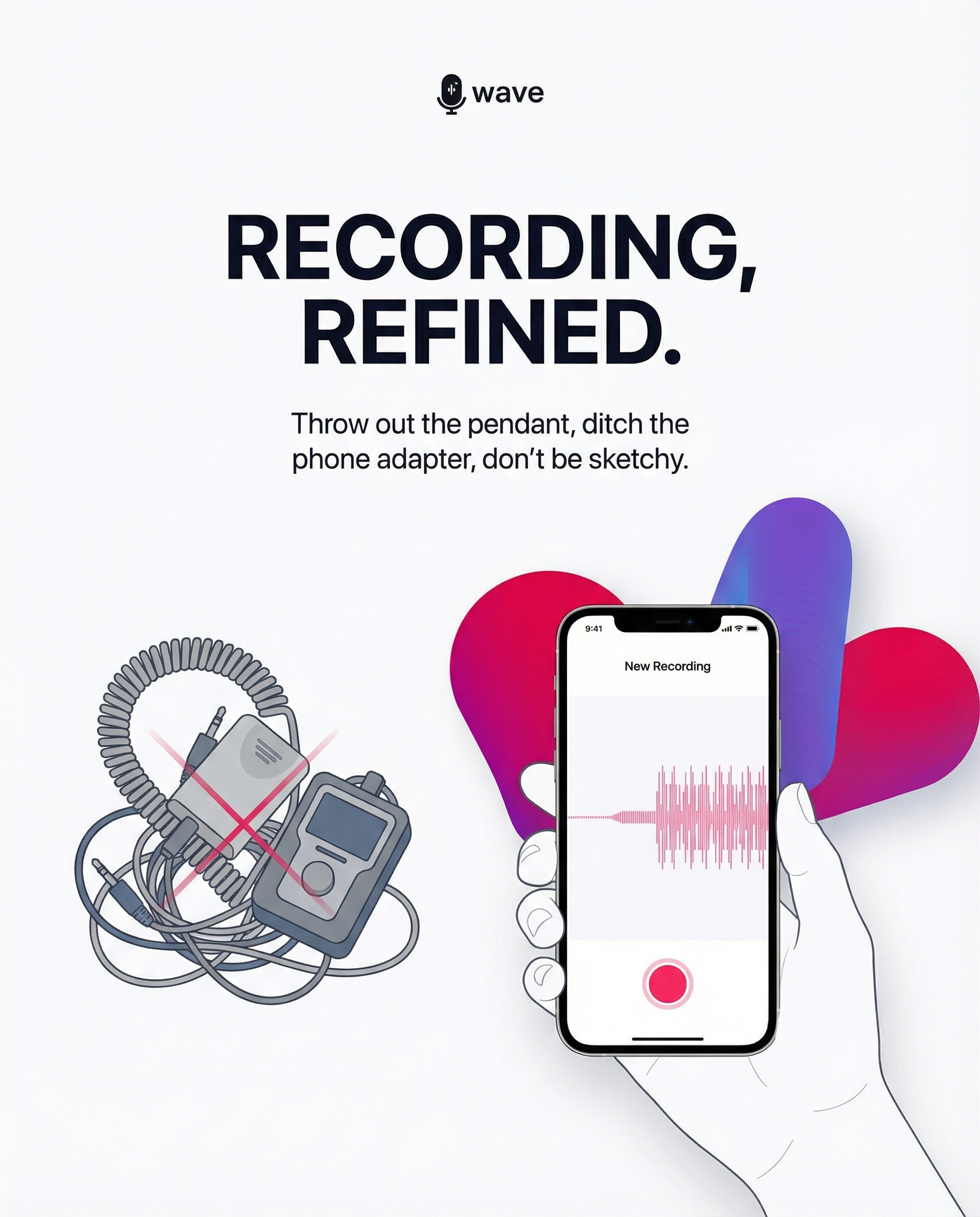 Wave AI Note Taker Facebook ad