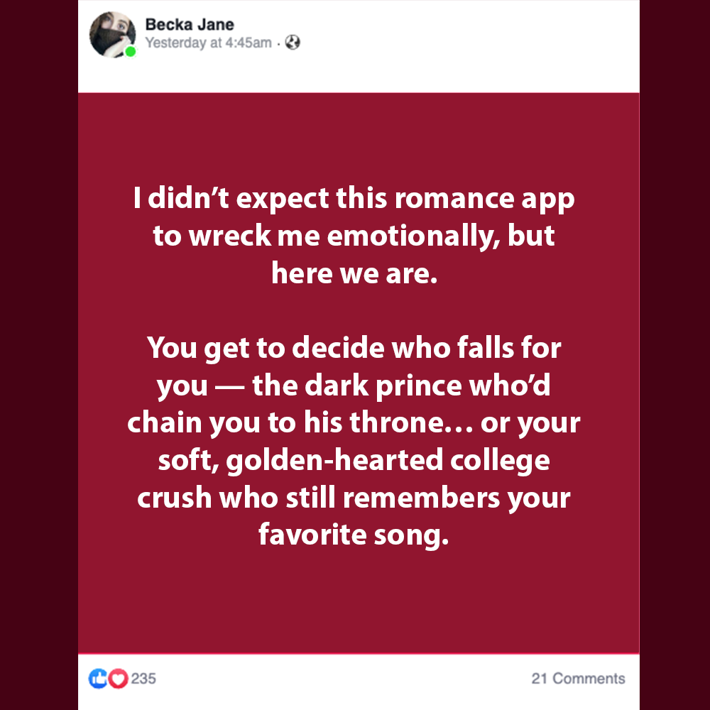 Love & Spice Facebook ad