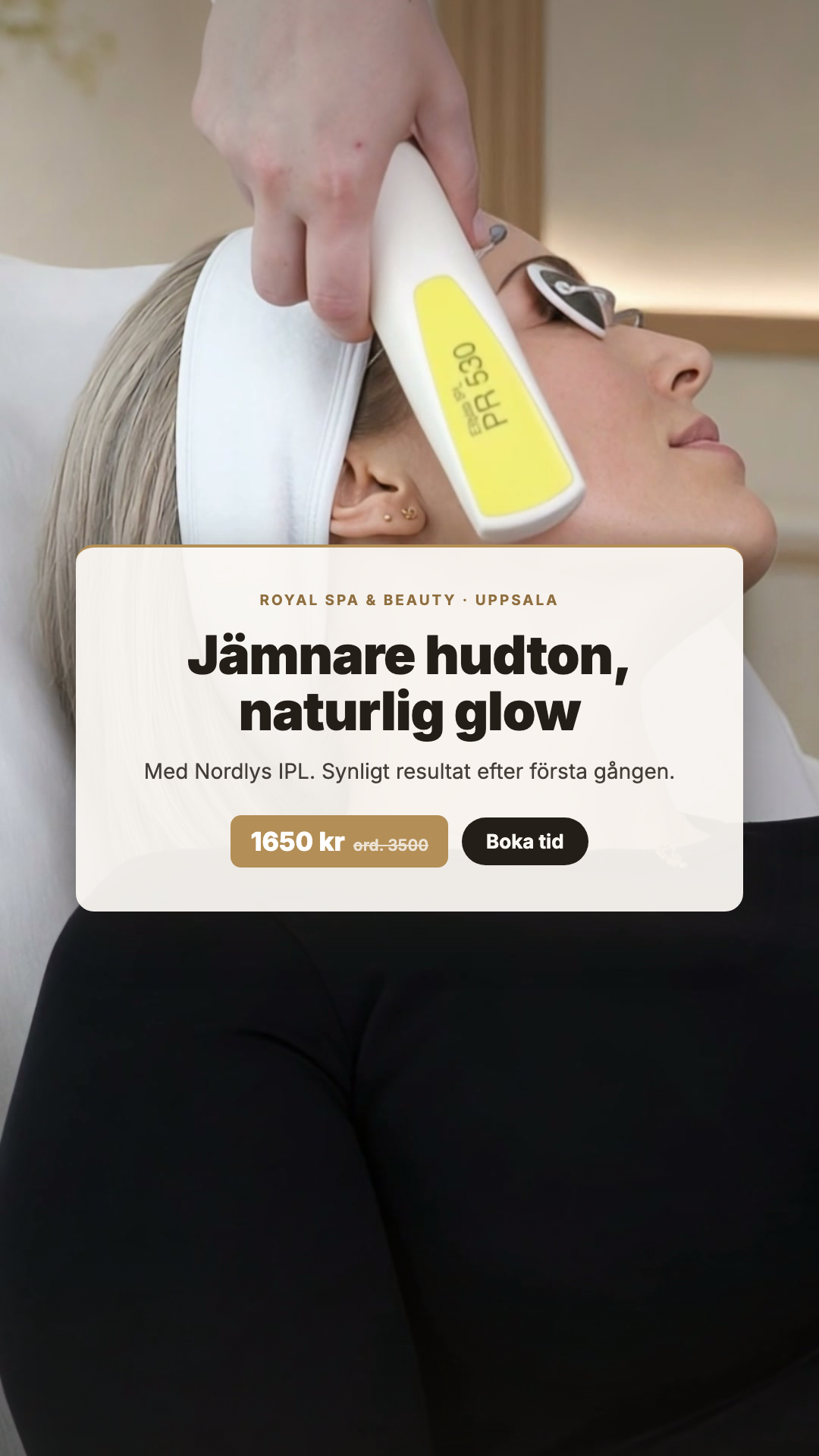 Royal Spa & Beauty Facebook ad