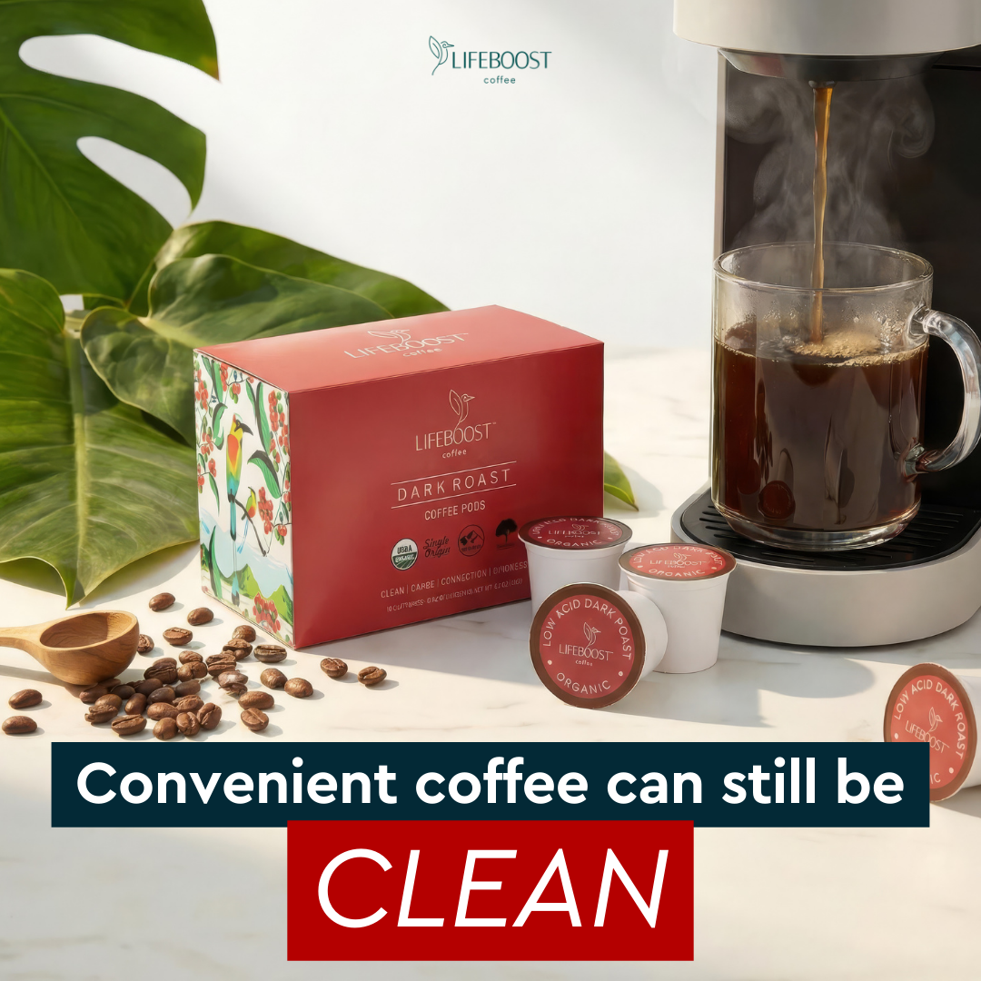 Lifeboost Coffee Facebook ad