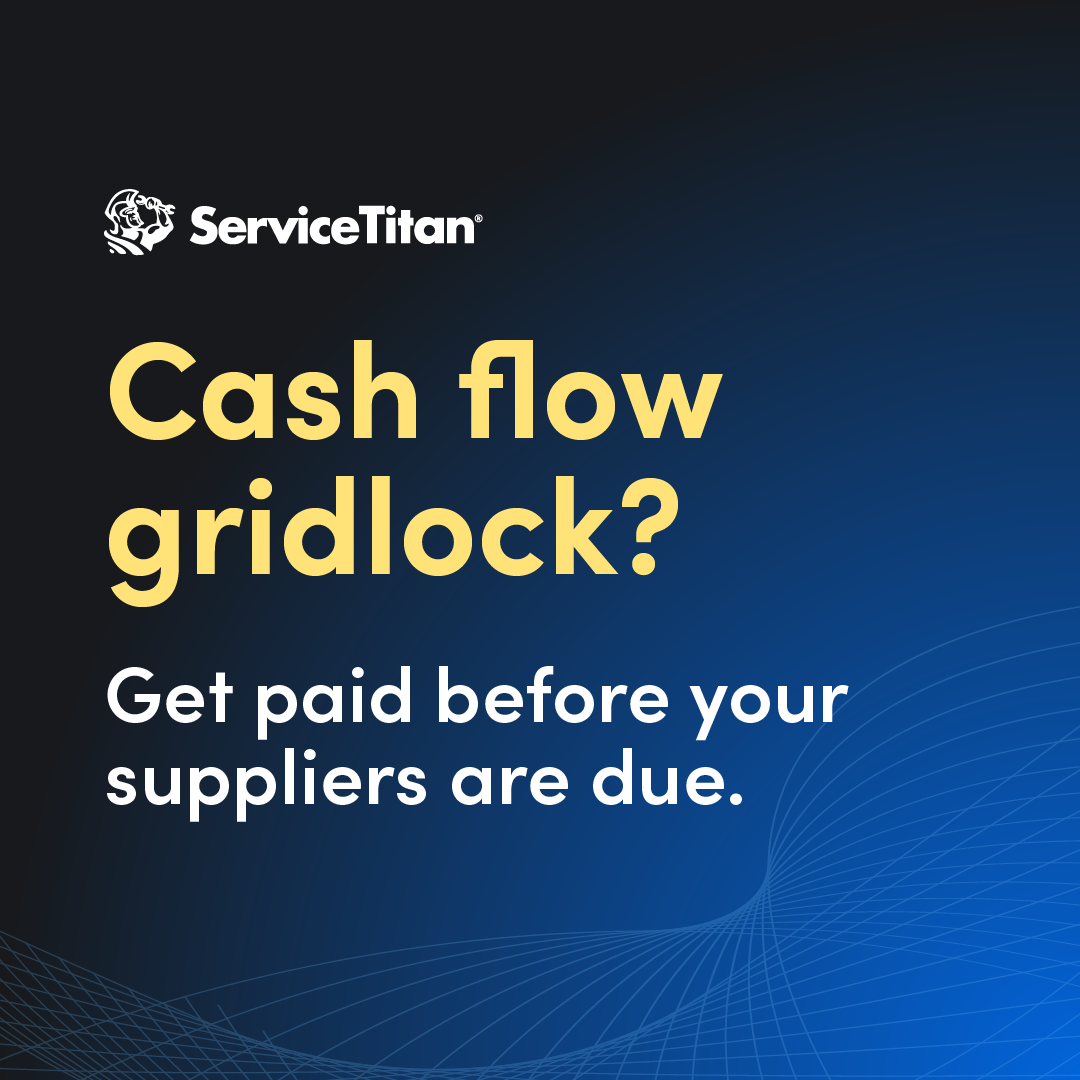 ServiceTitan Facebook ad: Get Paid Instantly on the Job