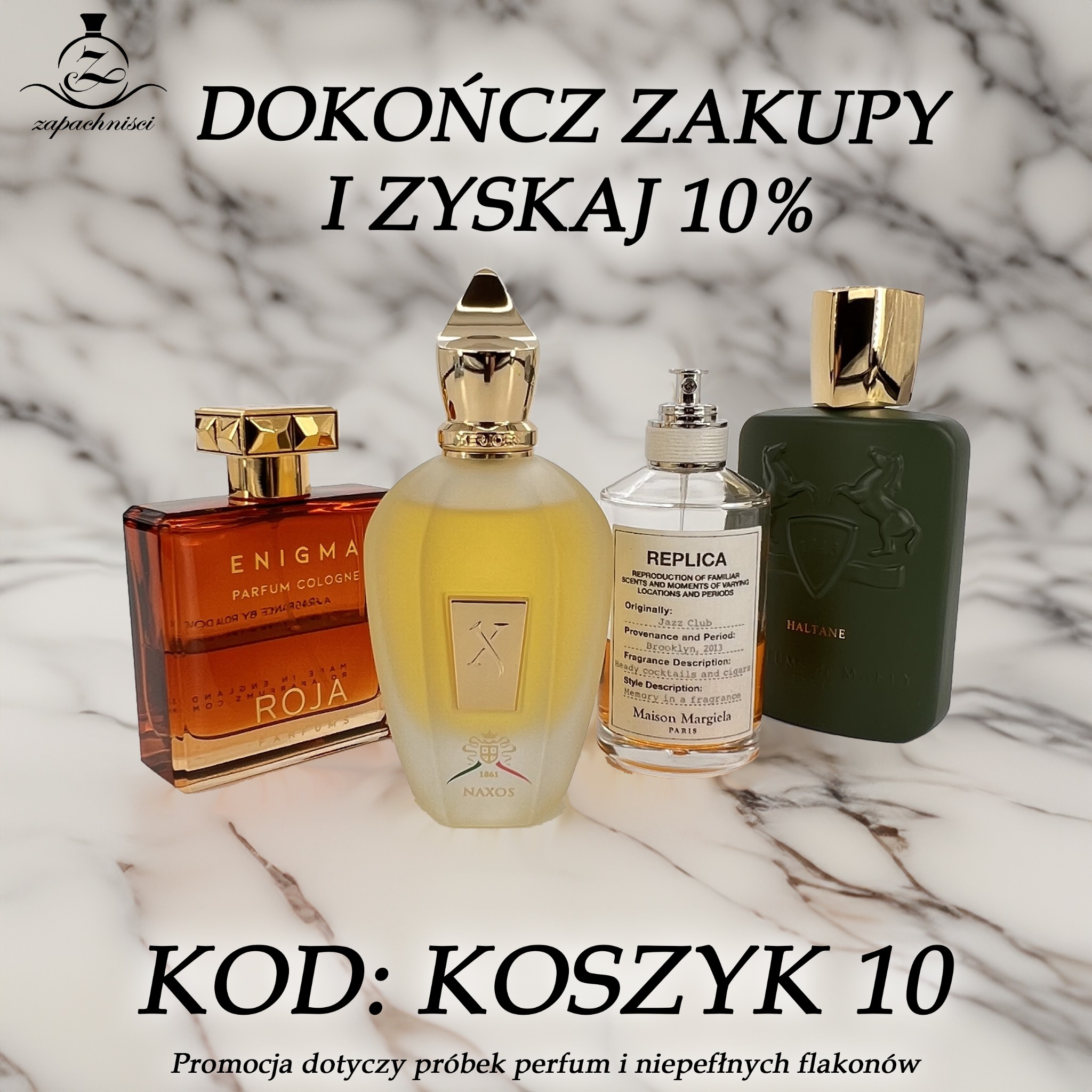 Zapachniści Facebook ad: Zamów wybrane perfumy taniej o 10%