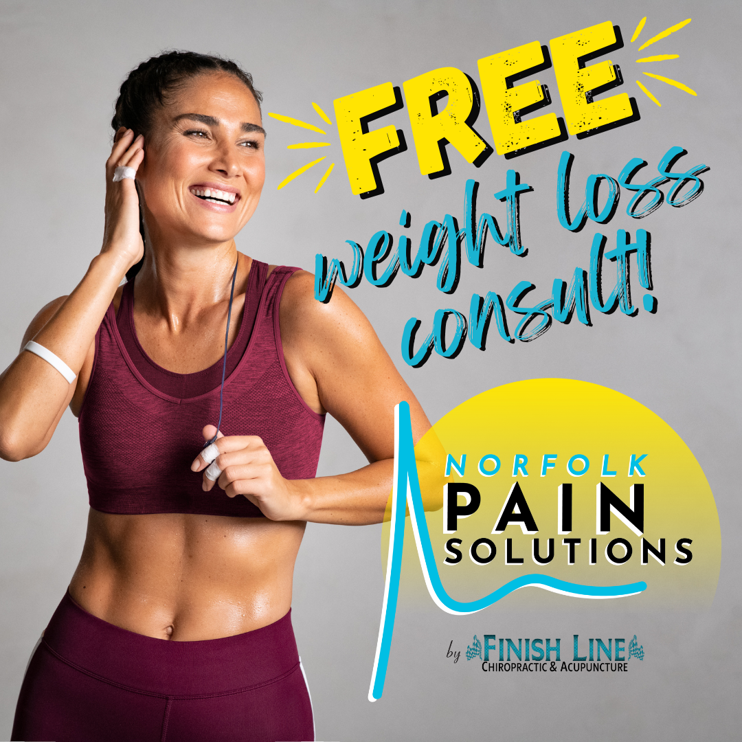Norfolk Pain Solutions Facebook ad: Free Weight Loss Consultation