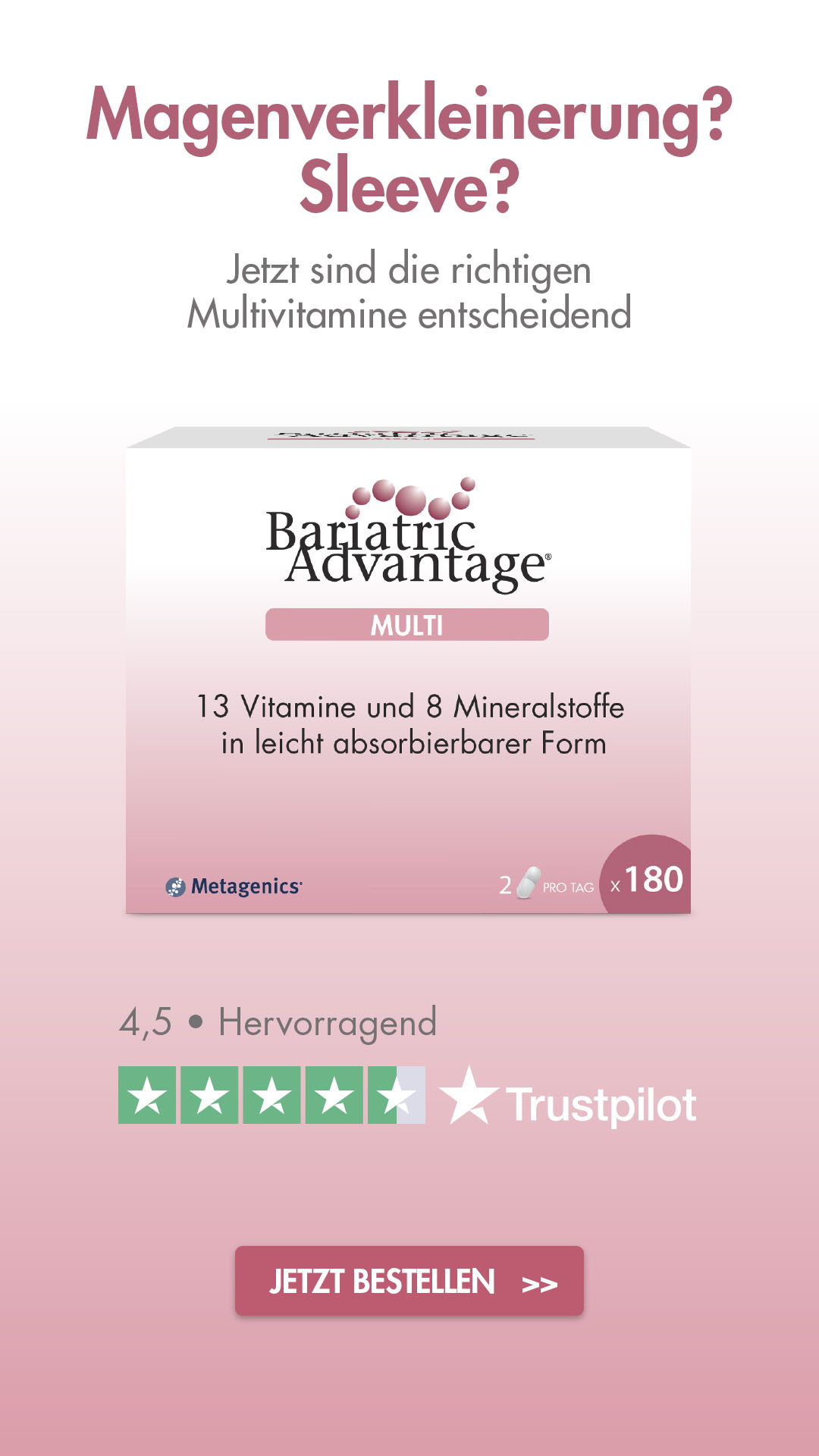 Bariatric Advantage Deutschland Facebook ad from Feb 19, 2026