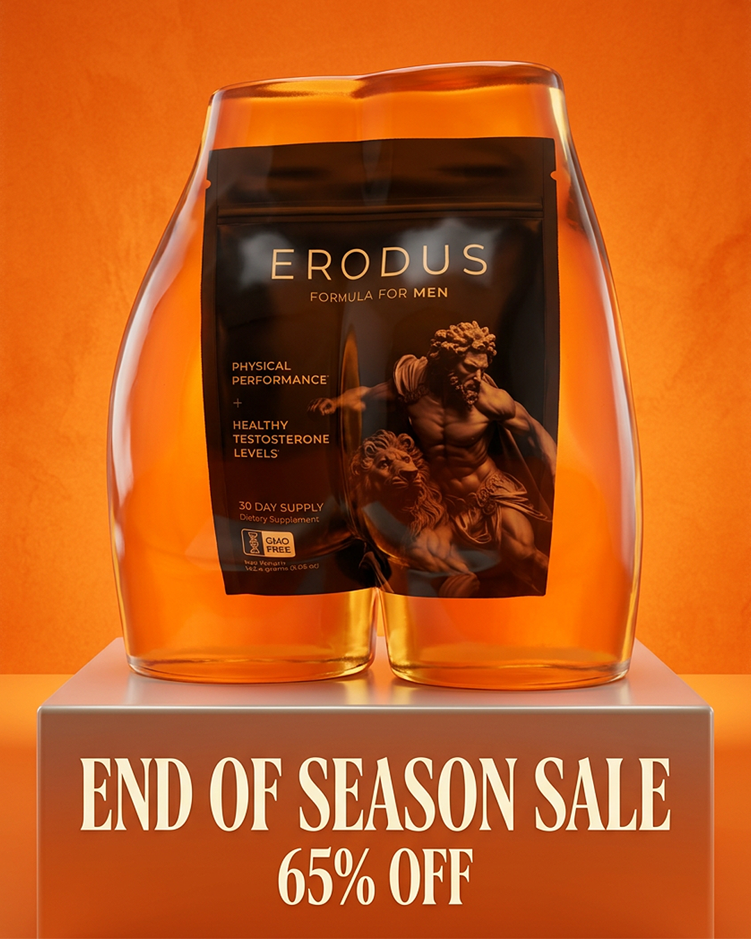 Erodus Formula For Men Facebook ad