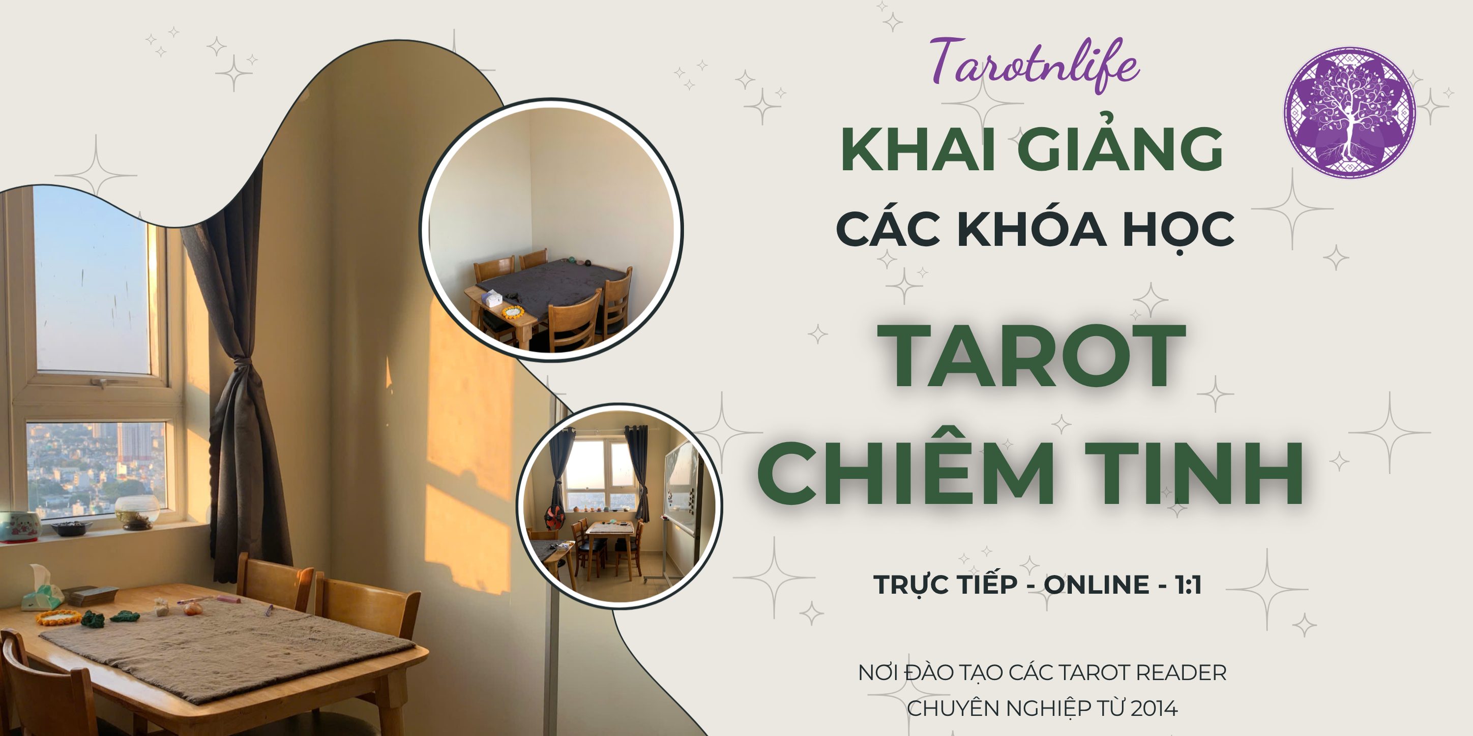 Tarot và Cuộc sống - Tarotnlife Facebook ad: KHAI GIẢNG - LỚP TAROT & CHIÊM TINH…