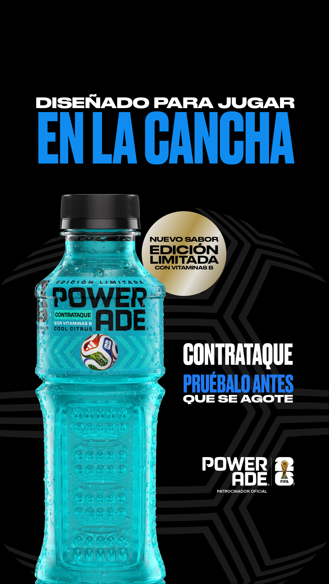 Powerade Colombia Facebook ad