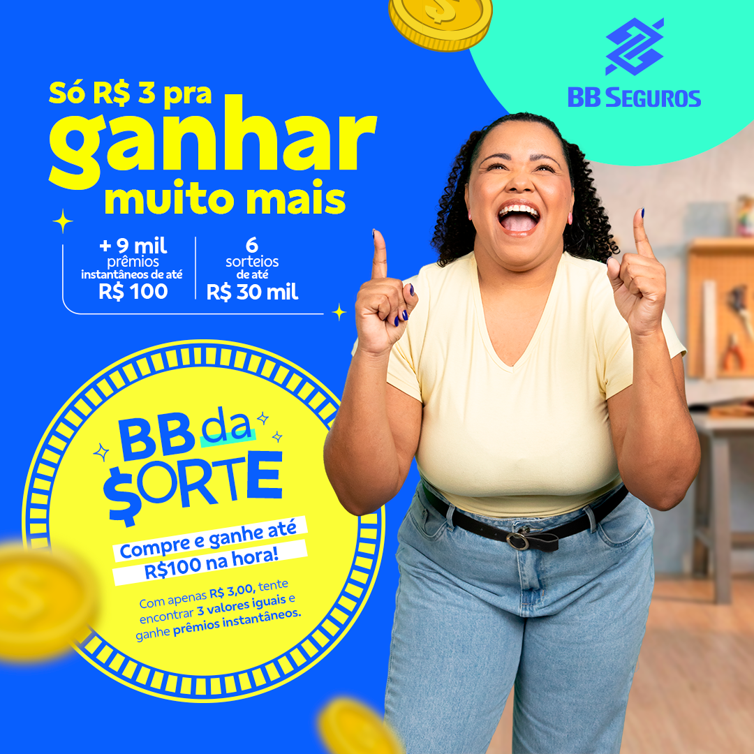 Brasilcap Facebook ad: Só R$ 3 pra ganhar muito mais!