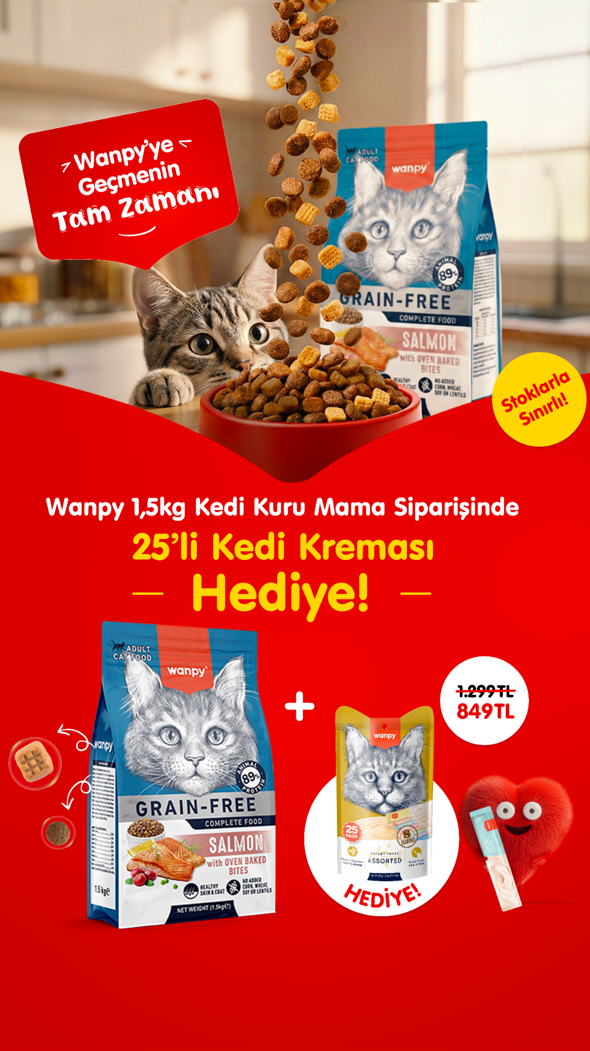 Wanpy Pet Food Facebook ad