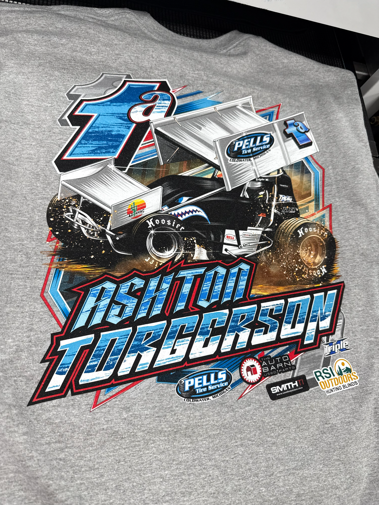 BlackAcid Custom Racing Apparel Facebook ad: Merch Your Fans Actually Want to Wear