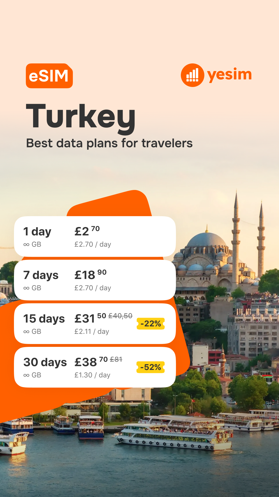 Yesim Facebook ad