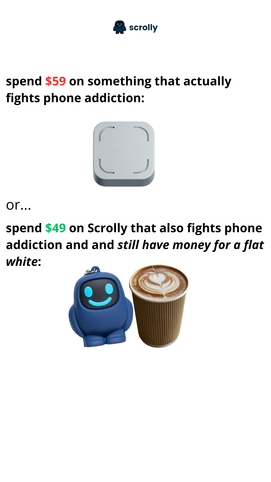 Scrolly Facebook ad