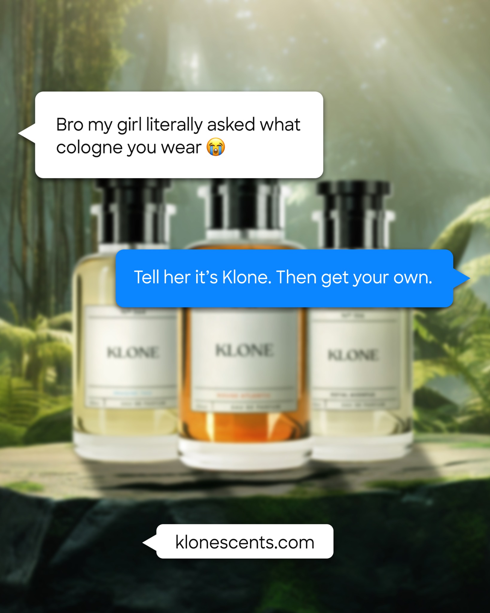 Klone Scents Facebook ad